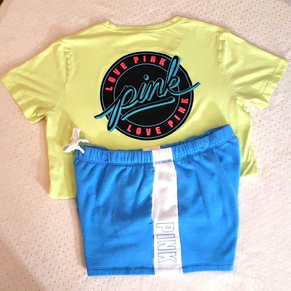 •Pink Victoria's Secret•Short Outfit